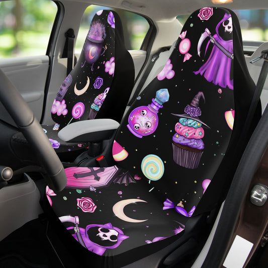 Pastel Goth Car Seat Cover